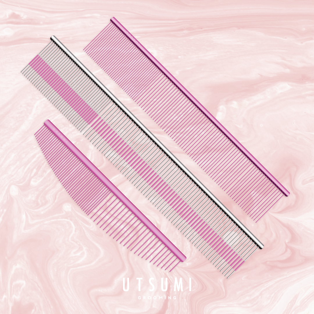 Utsumi Dog Grooming Combs | Professional Grooming Combs – Monika's