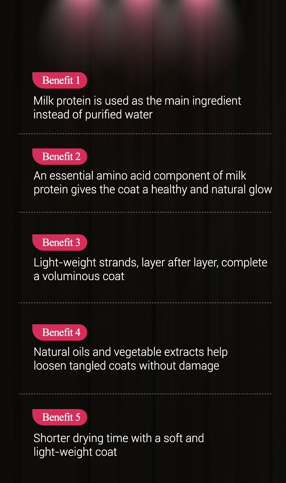 HYPONIC for SHOW - Milk Protein Conditioner