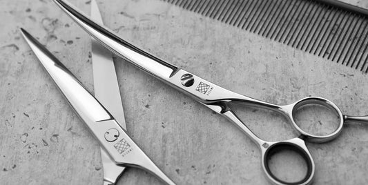 Curved vs Straight Shears: When to Use Each in Professional Grooming 
