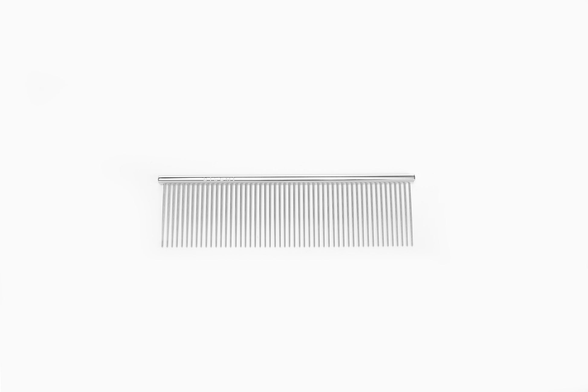 Utsumi 4.5 inch wide dog grooming finishing comb