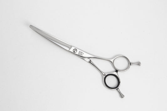 Utsumi CR 60 super curved dog grooming scissors
