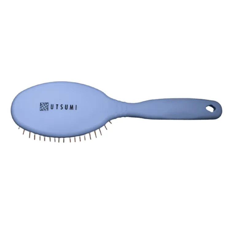 Utsumi professional pin brush dog grooming brush with long pins medium back