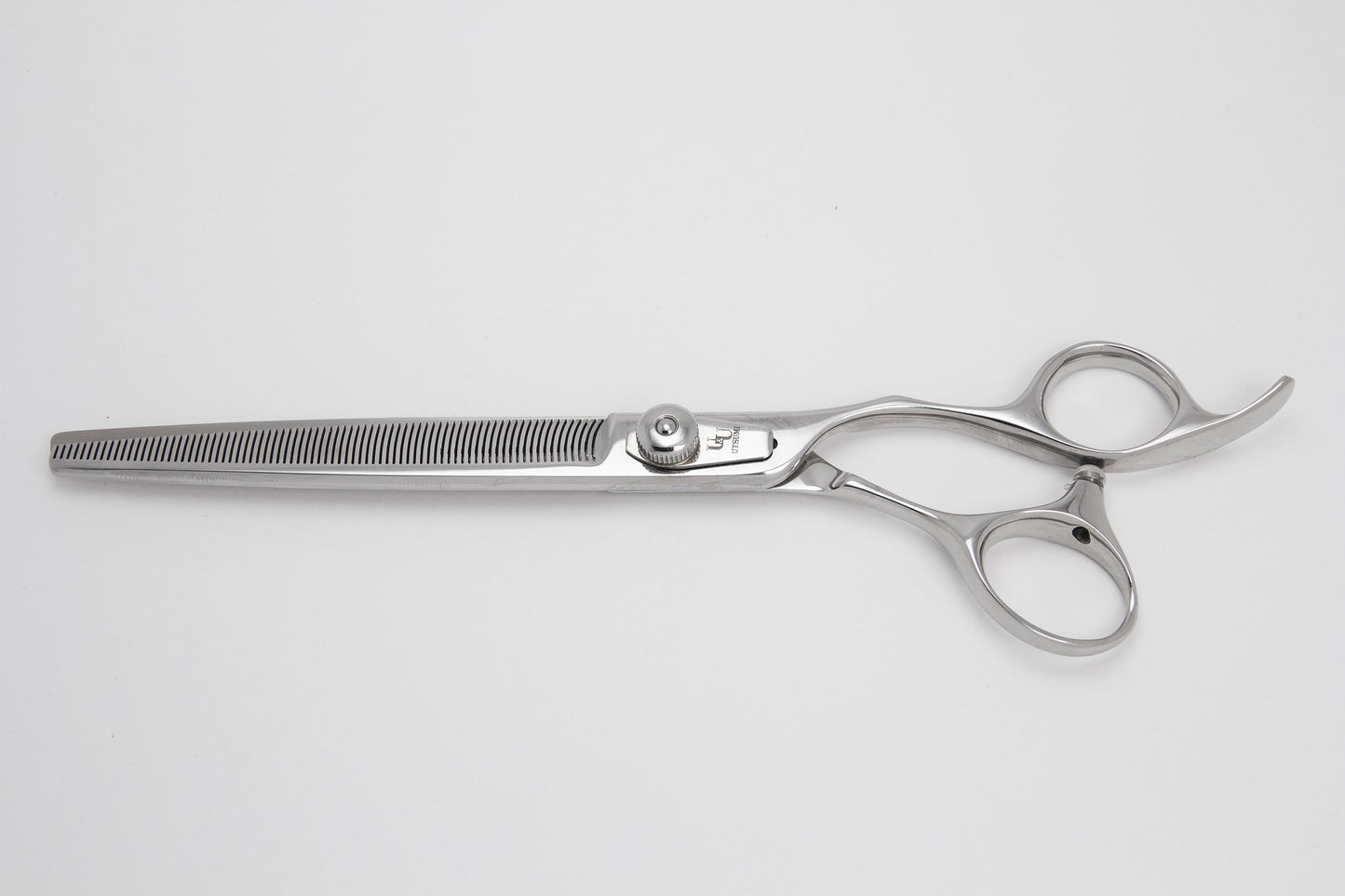 Utsumi eraser professional dog grooming thinning scissors closed side