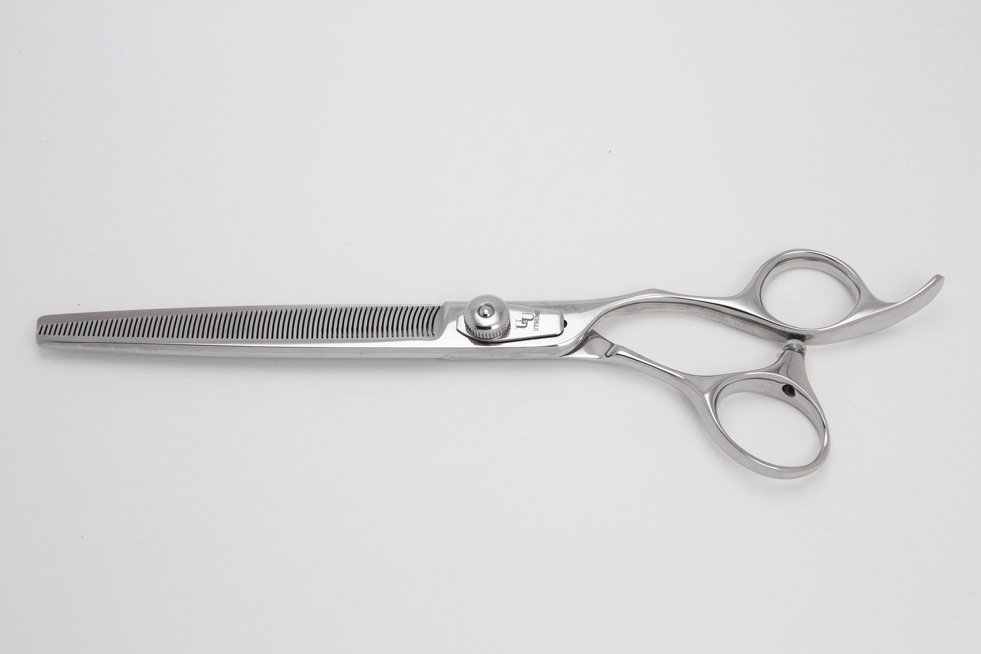 Utsumi eraser professional dog grooming thinning scissors closed side